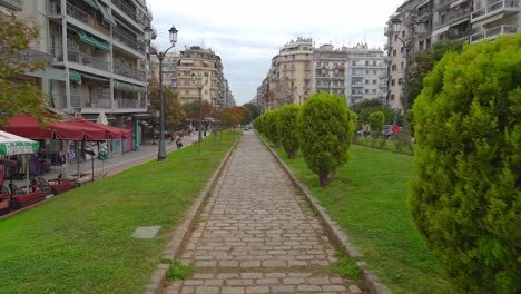 Alte-Straße-Rotonda-In-Thessaloniki