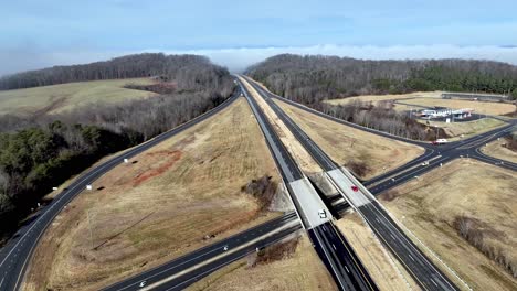 Autobahn-421-In-Wilkes-County-NC,-North-Carolina