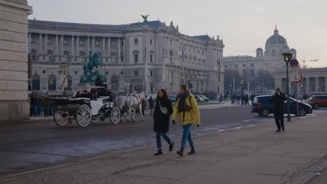 El-Hofburg-En-El-Centro-De-La-Ciudad-De-Viena-El-Día-De-Año-Nuevo-De-2023