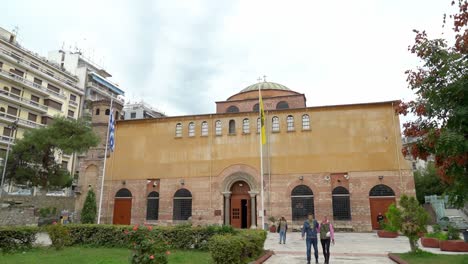 Catedral-De-Agia-Sophia-En-Tesalónica-Debido-A-Su-Excepcional-Arte-Y-Arquitectura-Bizantina-Es-Uno-De-Varios-Monumentos-En-Tesalónica-Catalogado-Como-Patrimonio-De-La-Humanidad-Por-La-Unesco