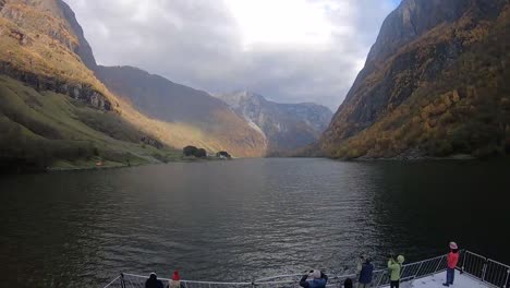 Timelaspe-from-a-ship-sailing-through-the-Norwegian-fjords