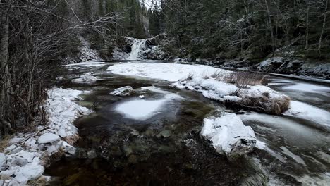 Mountain-stream-in-the-Scandinavian-forest