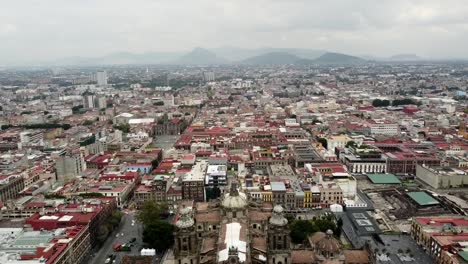 Aerial-View-of-the-Metropolitan-Cathedral-in-Mexico-City