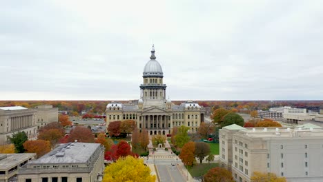 4K-Drone-of-Springfield-Illinois-Straight-Out