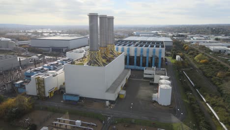 Hoddesdon-Advanced-Thermal-Treatment-Plant-Kraftwerk-Hoddesdon-Hertfordshire-UK-Antenne
