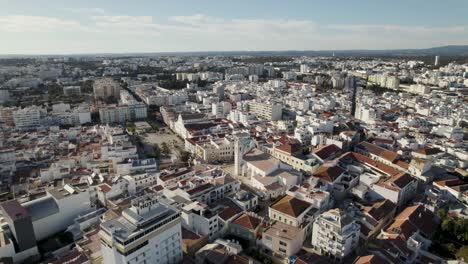 Portimao-Stadt-In-Portugal.-Panoramablick-Aus-Der-Luft