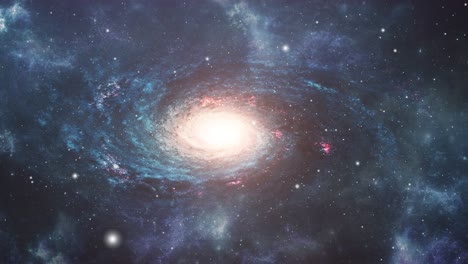 Spiralgalaxienraum-Im-Universum