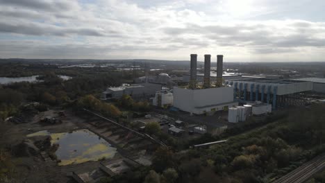 Hoddesdon-Advanced-Thermal-Treatment-Plant-Kraftwerk-Hertfordshire-UK-Antenne