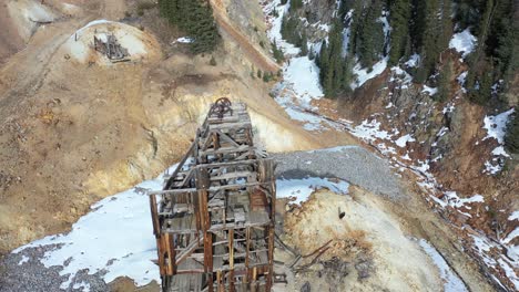 Mine-in-Colorado-Rockies-Abandoned