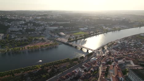 Ponte-de-Santa-Clara,-bridge-over-Mondego-River,-Coimbra,-Portugal