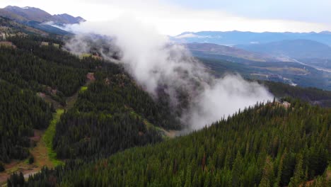 üppige-Grüne-Alpenlandschaft-Im-Rocky-Mountains-Tal-Und-Bergketten-In-Colorado,-Usa