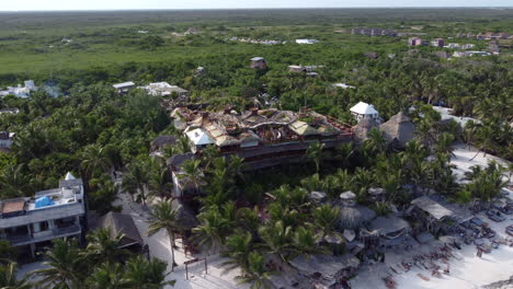 Hotel-Zone-Tulum-Mexiko-Kanan-Schöner-Strand-Sand-Meer-Ozean-Dschungel-Grün-Südamerika