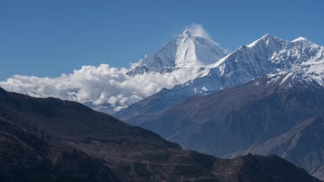 A-time-lapse-video-of-clouds-moving-over-the-rugged-Himalaya-Mountains-in-Nepal