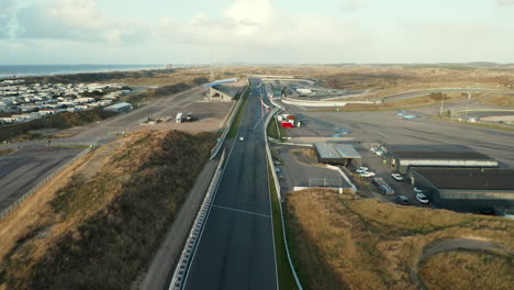 The-world's-most-prestigious-motor-racing-competition-F1-circuit-at-Zandvoort-in-The-Netherlands