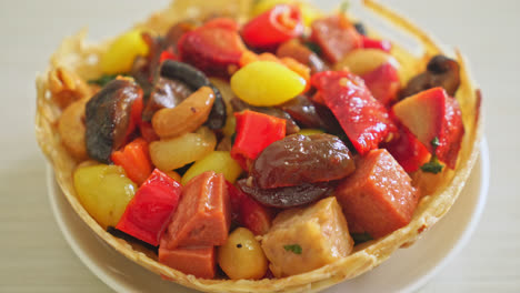 stir-fried-mixed-Chinese-fruits-and-nuts