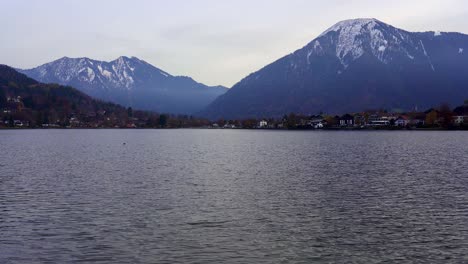 Slow-panning-view-over-Tegernsee