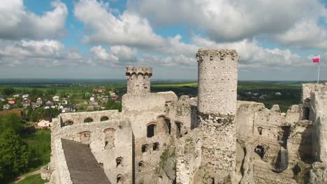 Dynamic-Drone-Shot-of-Medieval-Castel
