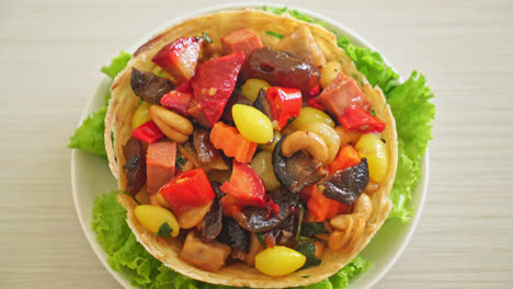 stir-fried-mixed-Chinese-fruits-and-nuts