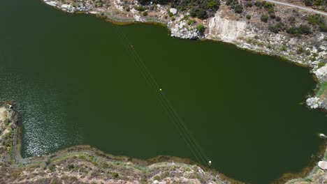 Drohnenansicht-Des-Barrett-Lake