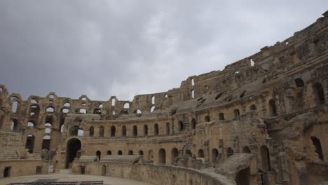 Sitio-Del-Patrimonio-Mundial-De-La-Unesco---Anfiteatro-El-Jem-En-Túnez