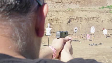 Shooter-at-Range-over-the-shoulder-shooting