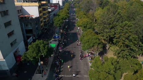 Dolly-Inn-Hyperlapse-Beim-Mexiko-City-Marathon