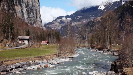 Valley-stream-Grindelwald-Bernese-Alps-Switzerland--