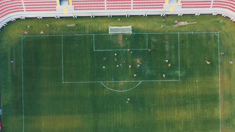 Eastern-europe-football-game-dron-video-from-above
