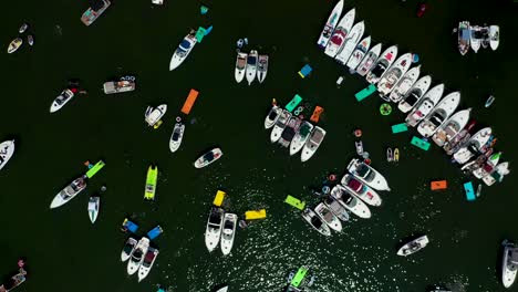 Boat-party-at-Michigan's-Lake-St.-Clair