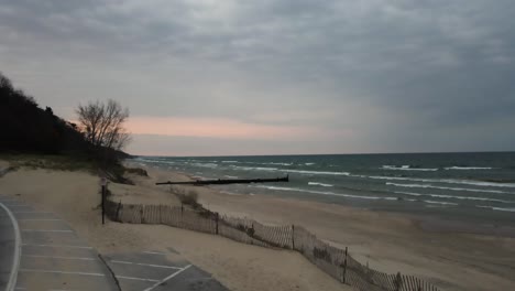 A-storm-brewing-southward-on-the-shores-of-lake-Michigan
