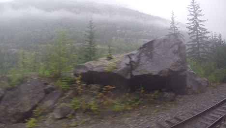 White-Pass-Eisenbahn-In-Alaska