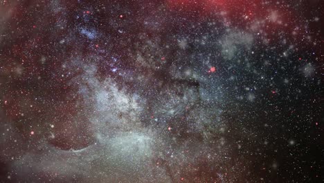 Roter-Nebel-Im-Universum