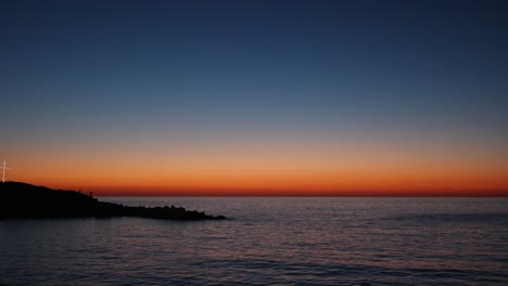 Breathtaking-Lebanon-Sunset-on-the-horizon-of-the-Mediterranean-Sea