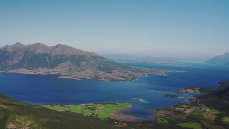 Erstaunliche-Insellandschaften-In-Steigen-Norwegen---Luftaufnahme