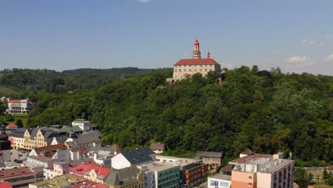 Nachod-Castle-in-Czech,-Europe