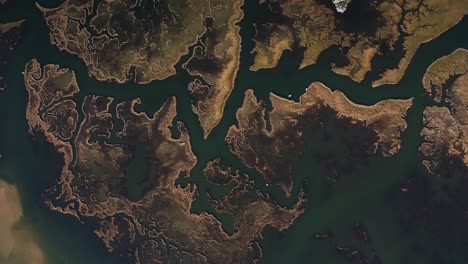 Luftaufnahme-Des-Dalyan-Deltas,-4k.-Ansicht-Von-Oben