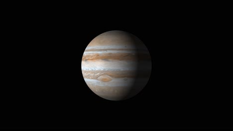 4k-Planeta-Júpiter-Sobre-Fondo-Negro