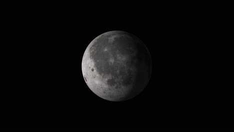 4k-Mond-Auf-Schwarzem-Hintergrund