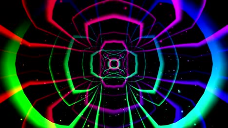 Vj-Loop-Kaleidoskop-Psychedelische-Bewegung
