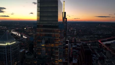 Rascacielos-Del-Centro-De-Comcast-En-Filadelfia