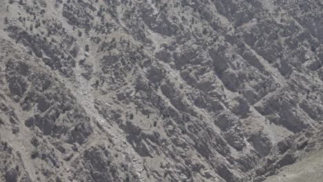 Massive-valley-of-Panshir-in-Afghanistan,-motion-handheld-view