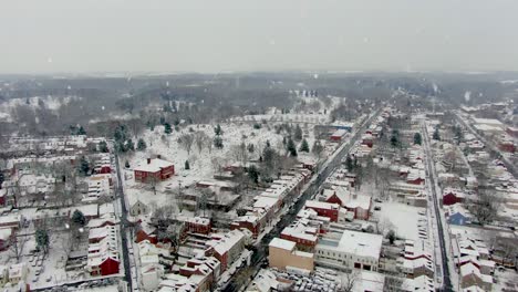 Aerial-establishing-shot-of-urban-USA-city
