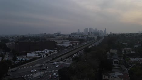 Jahrhundert-Stadt-Und-Beverly-Hills-Luftaufnahme