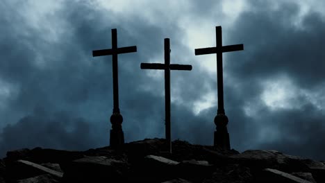 three-crosses-on-the-mountain-with-thunderstorm-background