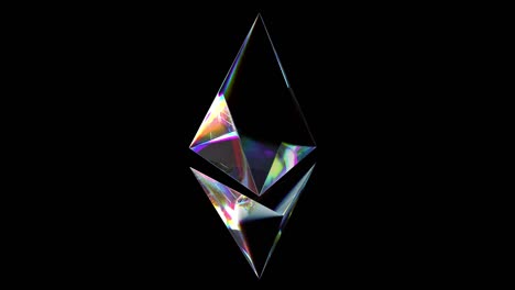 Ethereum-rotating-animation.-Cryptocurrency.-ETH.-Blockchain