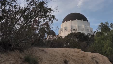 Shot-of-Griffith-Observatory-from-hike-trail