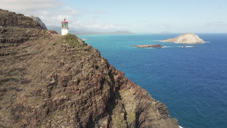 Punto-De-Interés-Makapu&#39;u-Point-Lighthouse-Trail-End,-Oahu,-Hawaii,-Año-2020