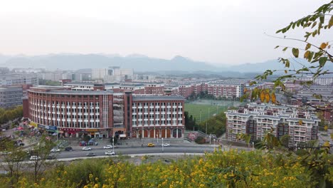 Die-Universitätsstadt-Shenzhen-Ist-Ein-Zentrum-Für-Tertiäre-Bildung-Oder-Universität