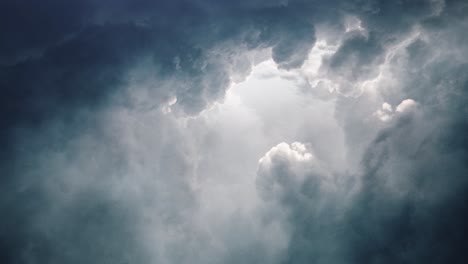 Tormenta-De-4k,-Nubes-Gruesas-Cumulonimbus-En-El-Cielo-Con-Relámpagos