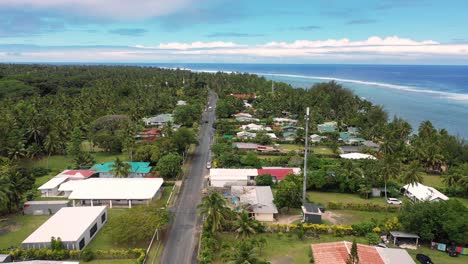 Cook-Islands-Along-the-coast-with-the-drone